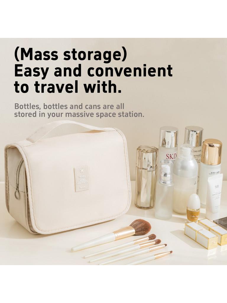 1PC Travel hook toiletry bag wholesale, toiletry and makeup bag, portable, large capacity, dry and wet separation, hand-held