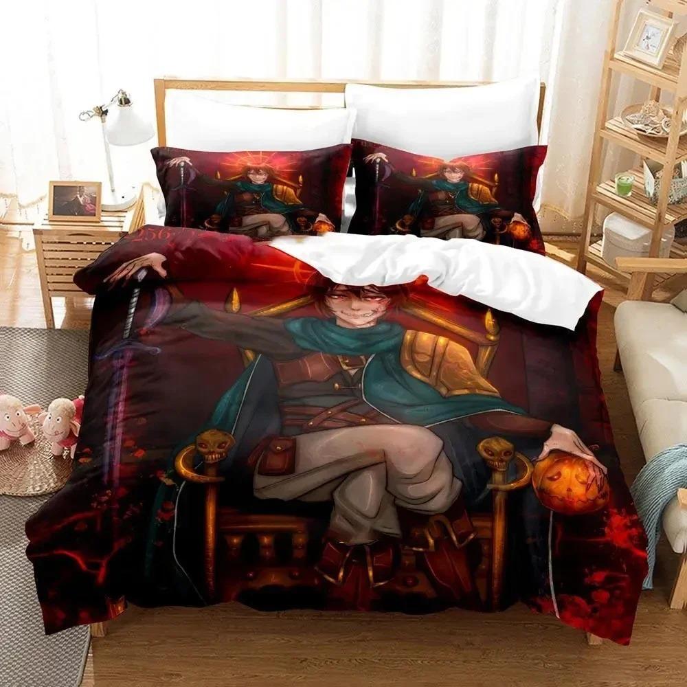 3D Anime Redo of Healer Bedding Set Duvet Cover Bed Set Quilt Cover Pillowcase Comforter king Queen Size Boys Adult Bedding Set