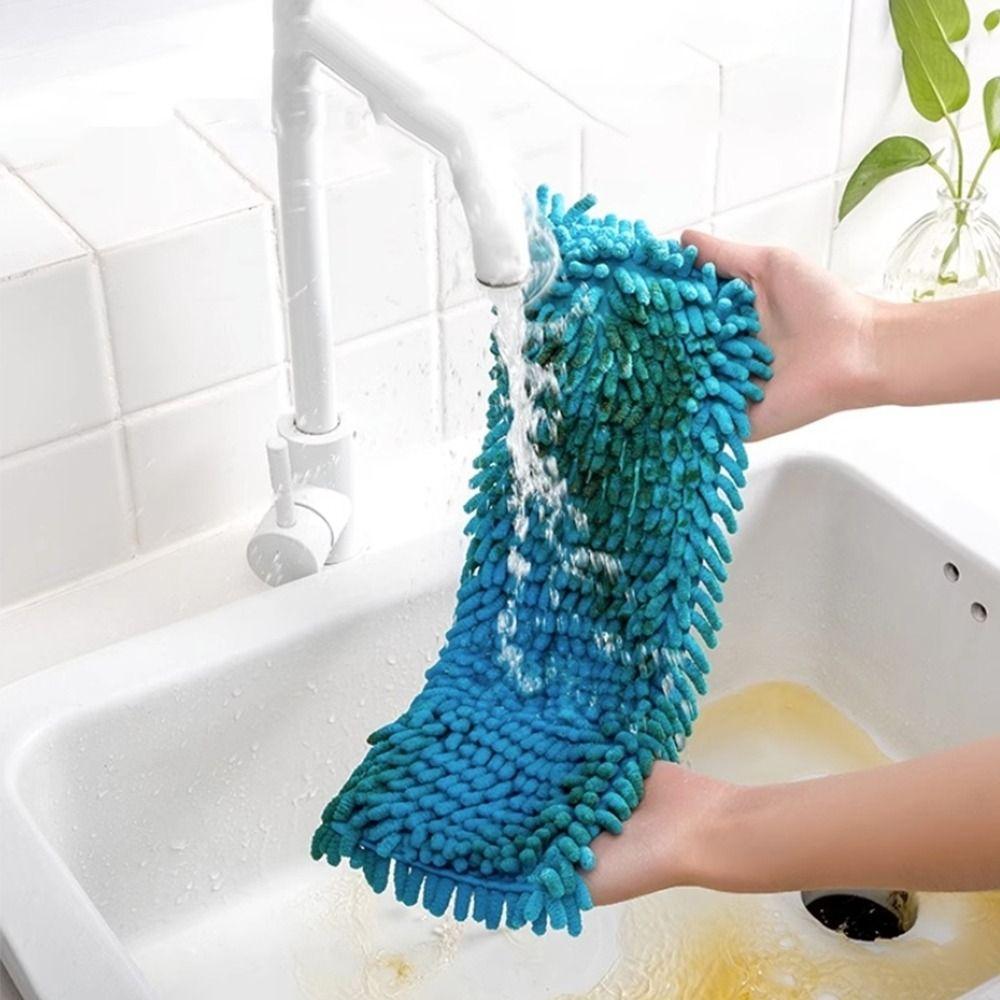 Omyvatelný plochý mop Náhradní mopové příslušenství pro úklid domácího prachu Kuchyňské úklidové náčiní