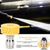 Rotating High Pressure Washer Tips Stainless Steel Washer Adapter Watering Soap Nozzle Tip  Patio