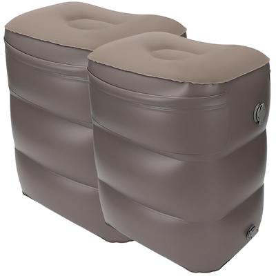 Adelphos Air Height with Pocket and Storage for and Back Suitable for FOOT5 of Footrest, 3-Level Adjustment, Foldable, Bag, Airplanes, Cars, Seats,