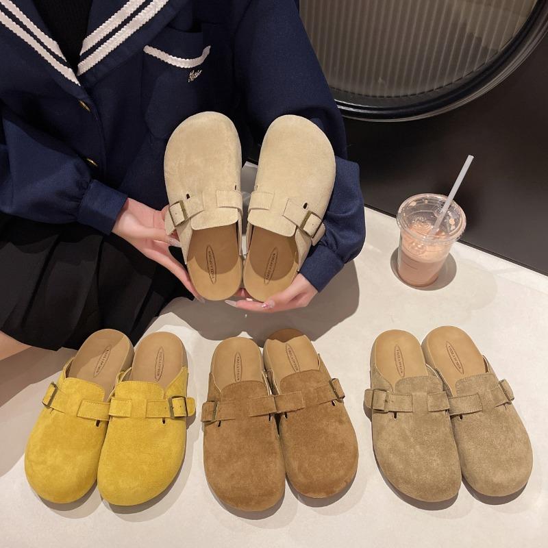 Fashion Women's Simple fashionable hot selling high-quality Slippers Roman Style Casual Slip-On Shoes Comfortable Slippers Trendy