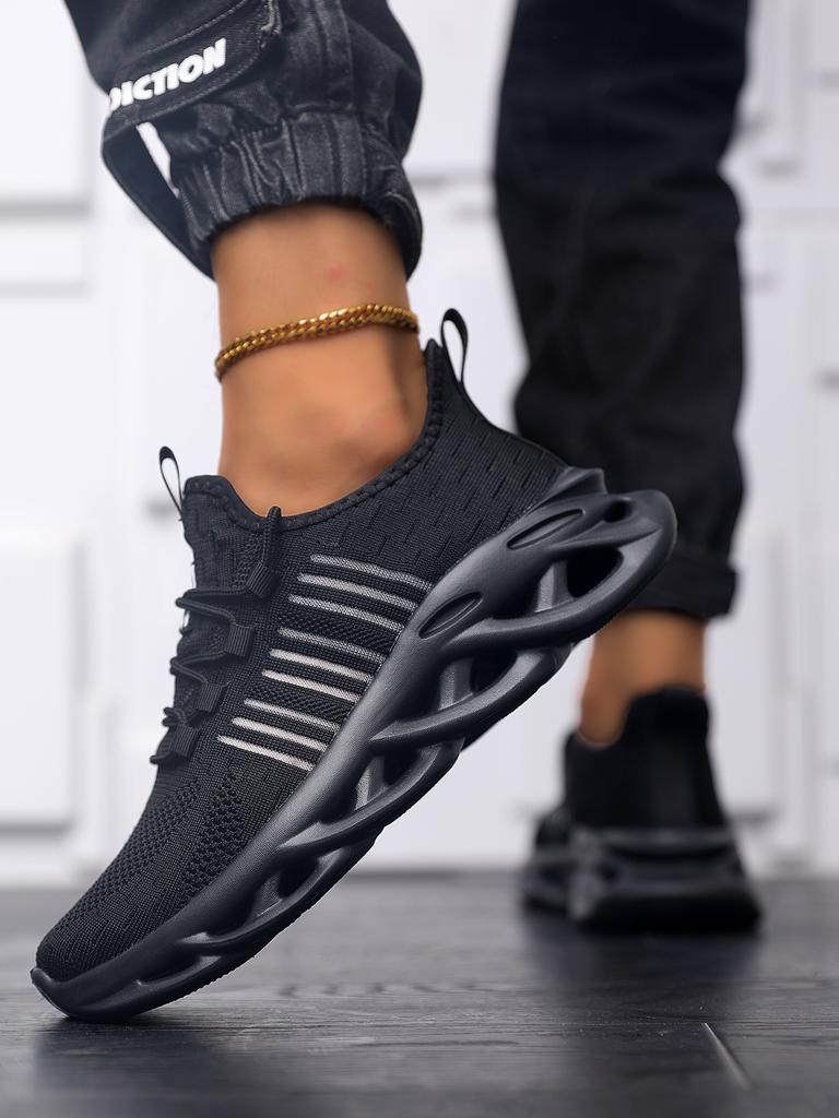 Moda Nowa Moda Buty Męskie Lato Casualowe Trampki Lekkie Męskie Buty Sportowe Siateczkowe Outdoorowe Odporne na Zużycie Męskie Trampki Popularny Model