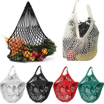 1pc Mesh Net Bag String Shopping Reusable Fruit Storage Eco