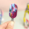 Magnetic Push Card Pushing Plate Edc Metal Stress Relief Toy Fidget Mechanical Slider Coin Relieve Stress Antistresse Paragraph
