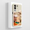 For Vivo T4x T2x T1x V27 V23 Pro V21 V21E V23 V23E V25 V25E V27E Y19E IQOO Z10X Phone Cover Cute Avocado Pattern Liquid Silicone Shell For Vivo Casing