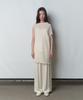 Bopeu Lunel Sheer Asymmetric Top (Cream)