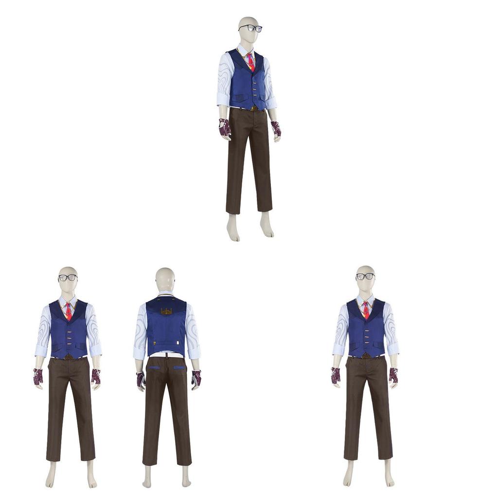 Disfraz Cosplay de Chamber de Valorant Conjunto de Chaqueta de Halloween Para Fans del Juego