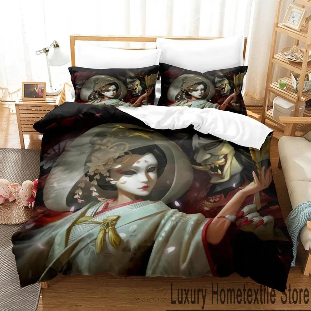 

Game Identity V Аниме Постельное белье Мальчики Девочки Твин Queen King Size Пододеяльник Наволочка Кровать Мальчики Взрослый Домашний Текстиль Текстиль EU Single 135x200cm