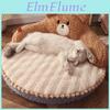 Cat Warm Bed Bear Shape Pet Sleeping Mat For Small Medium Dogs Cats Soft Cozy Cat Sofa Nonslip Puppy Kitten Nest Pet Supplies