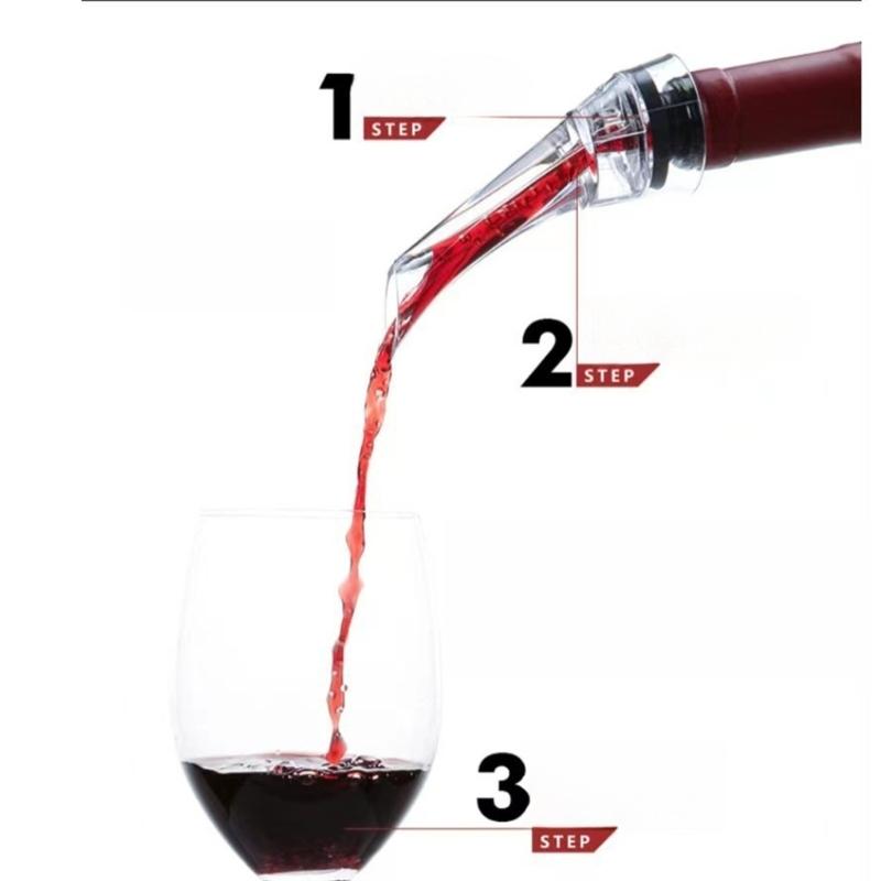 Rotwein Belüfter Ausgießer Dekantierer Tragbarer Weinbelüfter Schnelles Ausgießwerkzeug Pumpe für Restaurants und Heimgebrauch