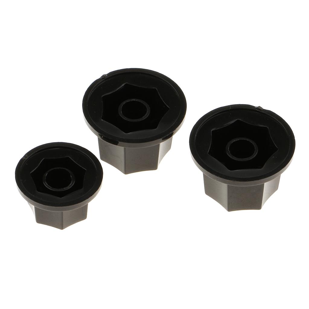 Confezione Manopole Volume Basso Elettrico JB Manopole Tono in Plastica Resistente per Chitarra Basso Jazz Upgrade Personalizzato