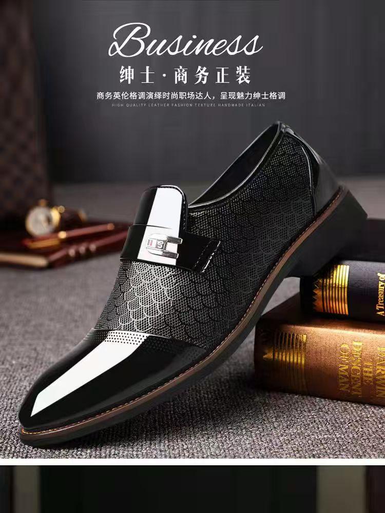 U South East Asia men's high-end leather shoes men's dress casual leather shoes foot groom