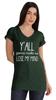 Inkmeso Y'all Gonna Make Me Lose My Mind Tshirt For Women Moms Life Top