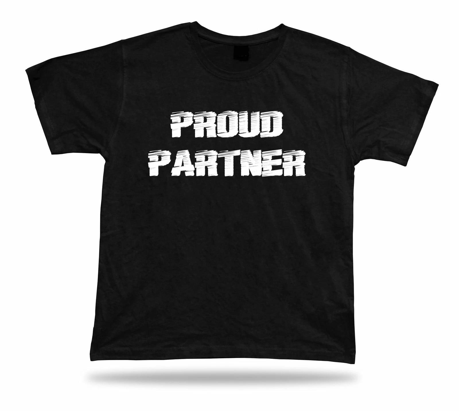 Proud Partner Awesome Groom best T shirt No1 Gift Idea birhday present Tee S