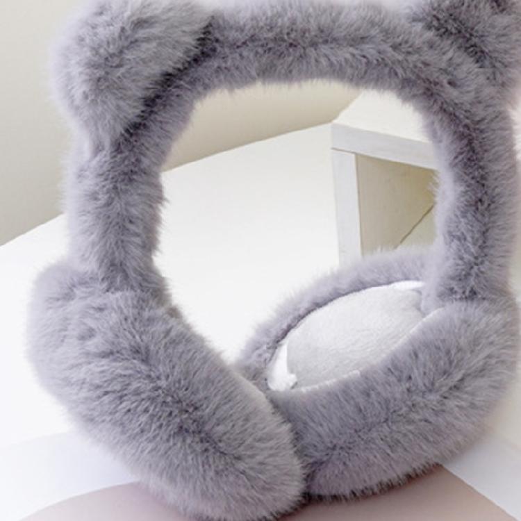 Cartoon Plush Ear Muffs Women Girl Cold Weather Ear Warmer Sport Ear Protectors