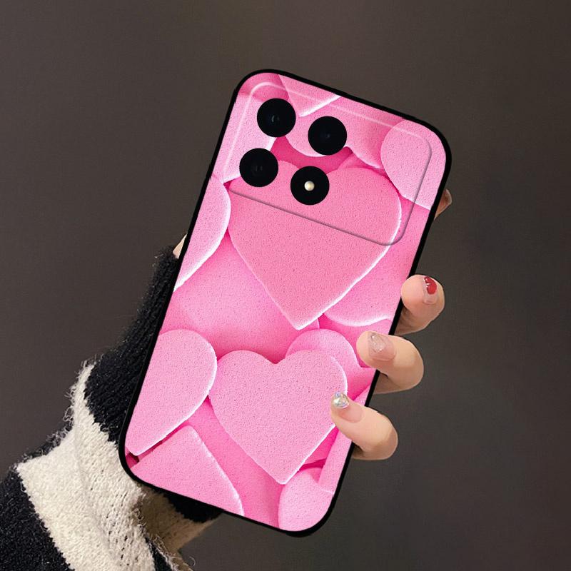 For Xiaomi POCO F8 Pro Case Fashion Cute Cartoon Silicone Back Cover For Xiaomi POCO F8Pro Phone Shell Luxury Soft TPU Fundas