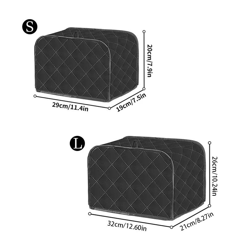 Toaster Dust Cover Household Bread Machine Protector Cover Kitchen Clean Tools Bakeware Durable Organizer for 2-Slice Toaster