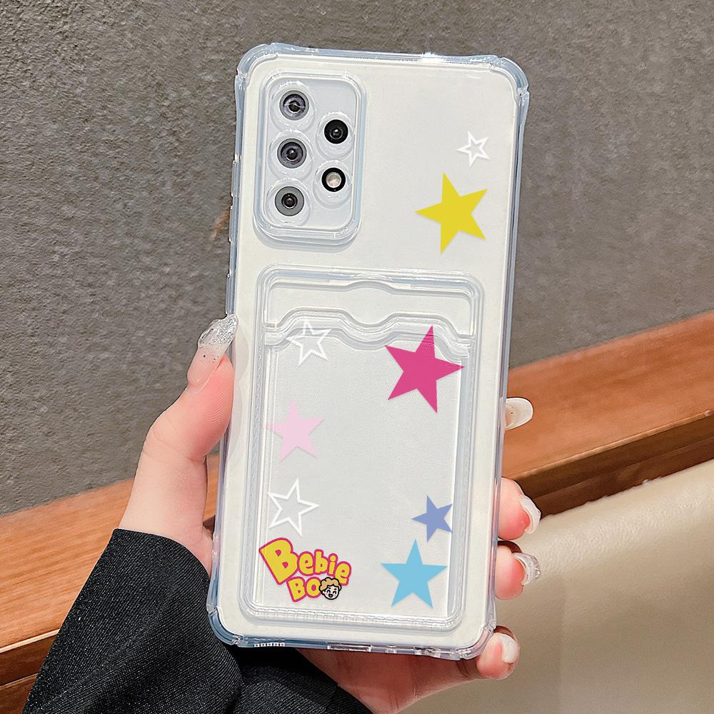 

Чехол-держатель для карт для Samsung A55 5G A54 A15 A16 A35 A52 A53 A73 A34 A33 A14 A13 A12 A32 A72 A25 A24 A22 Мягкие чехлы с сердечками For SamsungA14 4 5G