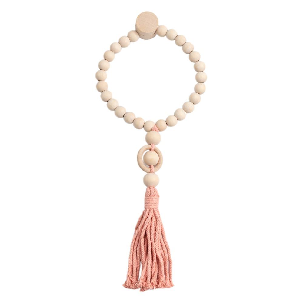 

with Tassels Curtain Buckle Rustic Curtain Ties Simple Curtain Rope Bundle Wall Hanging Decor розовый