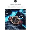 Premium Leather Band Men's Watch + Case Included