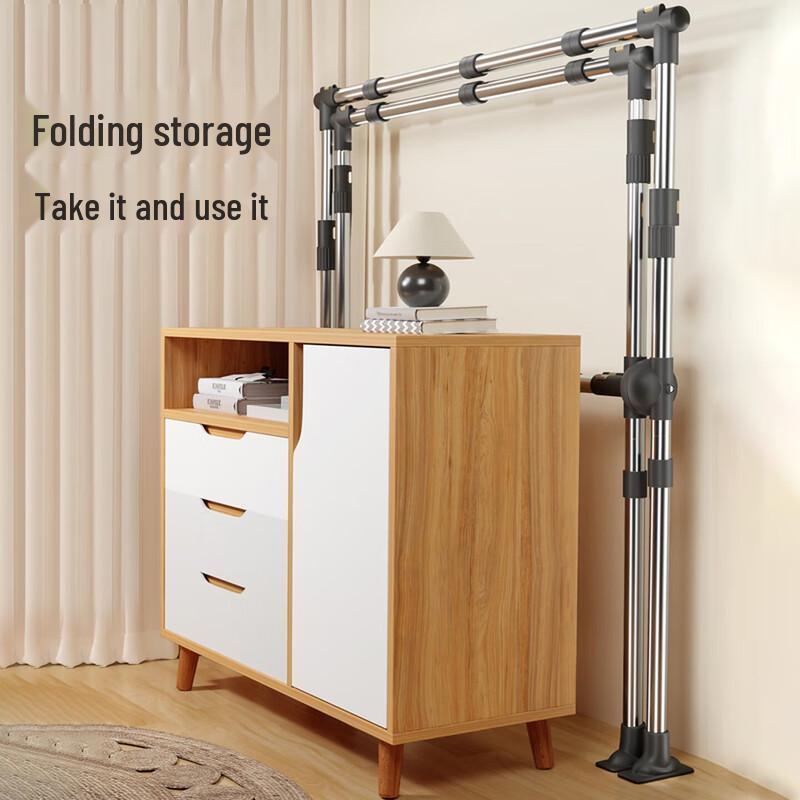 MARYYA Portable Folding Stainless Steel Drying Rack