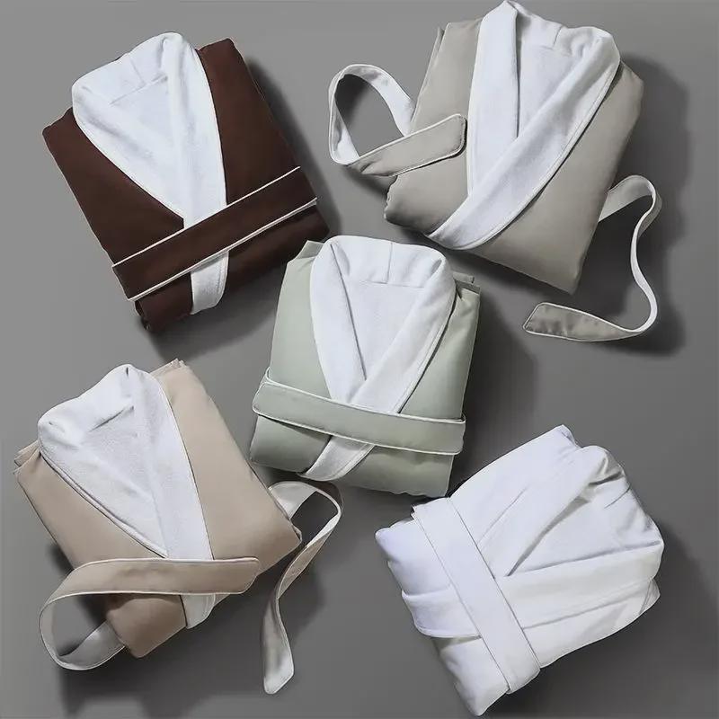 Huadani Double-Layer Bathrobe - Four Seasons, Five-Star Hotel Quality Bathrobe for Bed and Breakfasts