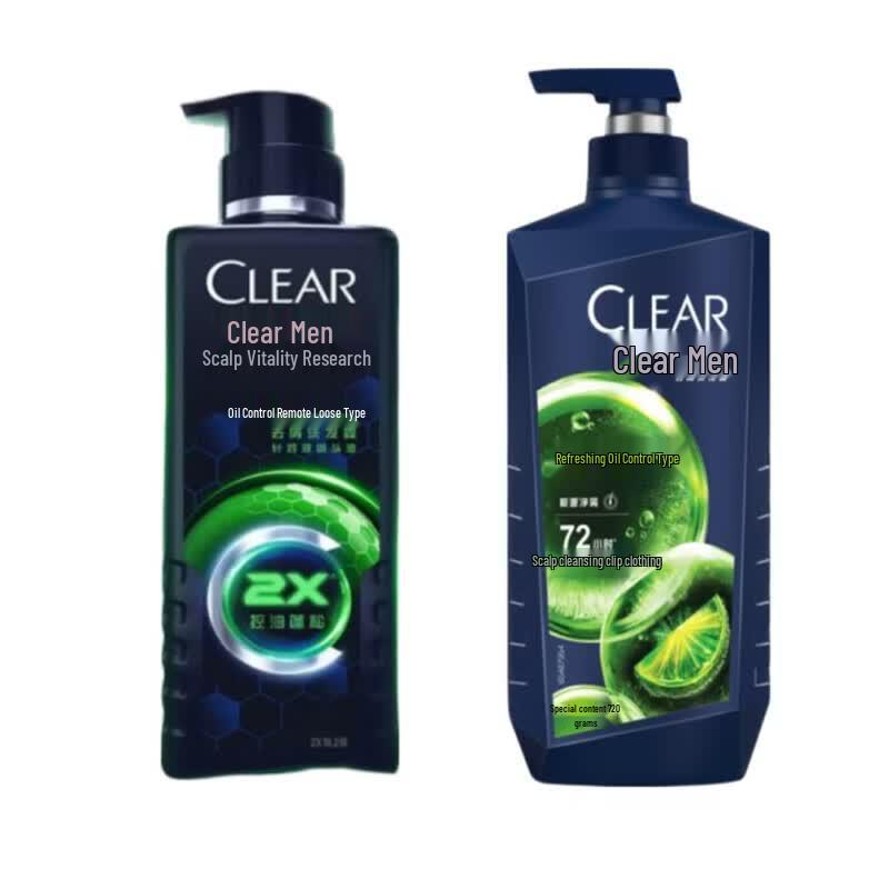 Clear Men s Anti-dandruff & Oil Control Shampoo Set