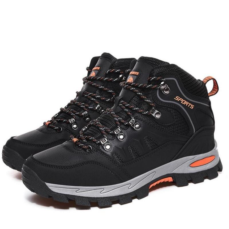 Outdoor High-Top Couple Mountain Climbing Shoes Autumn Winter Travel Sports Independent Station Non-Leather Casual Sh