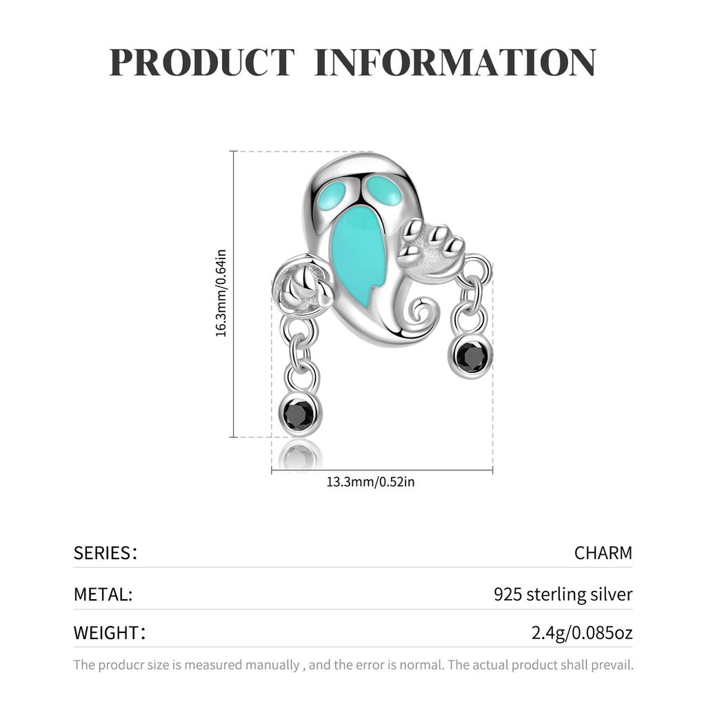 Snowman Clown Skeleton Charm 925 Sterling Silver Ghosts Skull Enamel Fashion Beads for Women Charm Bracelet Jewelry Gift LOW MOQ