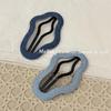 Korean Style Denim Heart & Star Hair Clips - Retro & Versatile Design