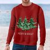 Spring And Autumn Jesus Christmas T Shirt Kids Boy Print Streetwear Men's Outdoor Pullover Long Sleeve Top Clothes