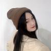 Basic Knit Beanie (Brown)
