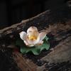 1 Hole Incense Insert Lotus Censer Ceramic Vintage Incense Burner Stick Holder Meditation Flower Zen Style Incense Burner