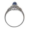 No Brand  #13(JP Size) Ring Blue Pt900Platinum Women