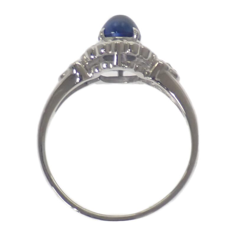 No Brand  #13(JP Size) Ring Blue Pt900Platinum Women
