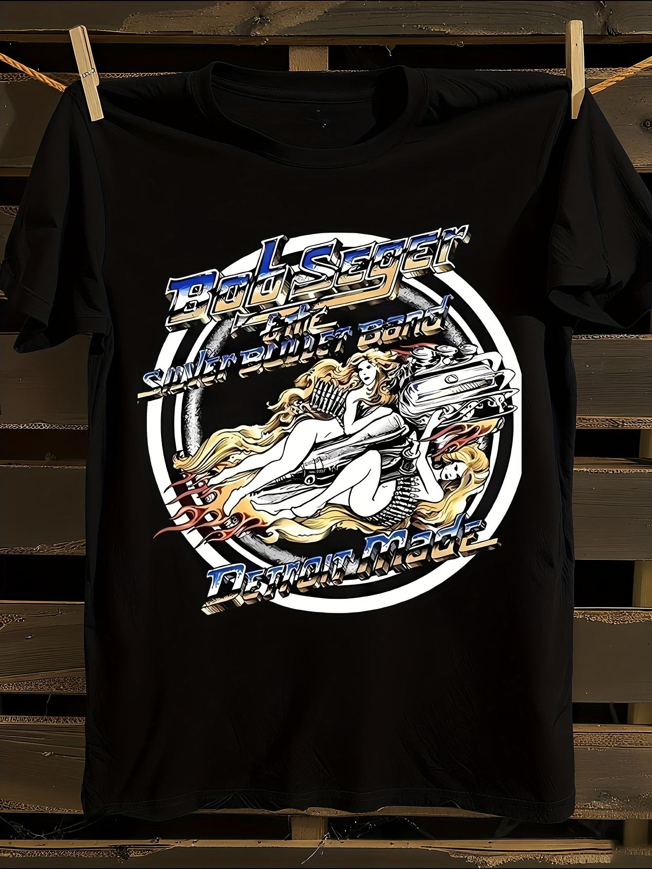 Bob Seger Inspired Cotton Tee S