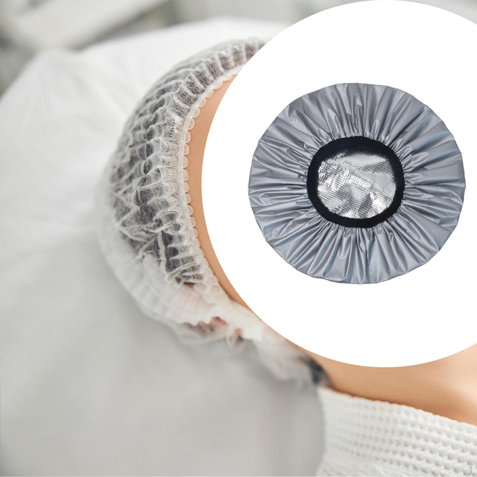 

Банная шапочка для паровых волос для женщин, утолщенная, многоразовая, из фольги Adults