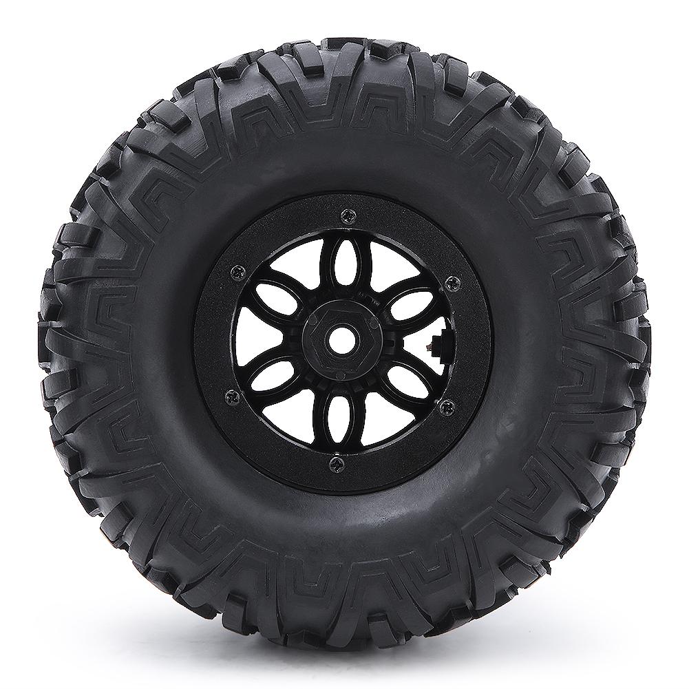 Uniwersalne 2,2-calowe nadmuchiwane opony ulepszone części zamienne do modelu samochodu RC 1 10 czarne