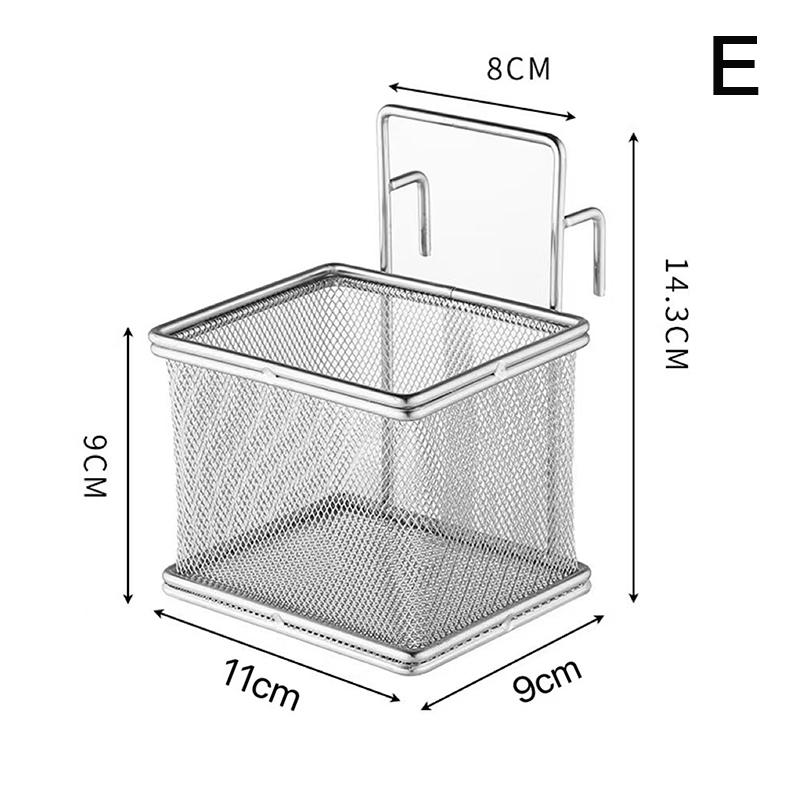 1PCS Multi-functional Stainless Steel Deep Frying Basket Kitchen Hangable Colander Oil Filter Mesh Sieve Hotpot Strainer Mesh