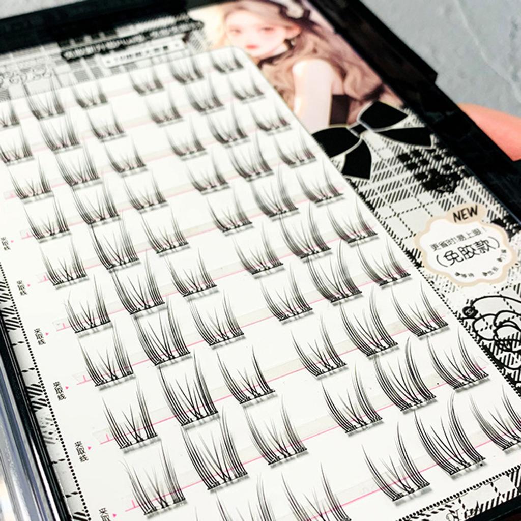Glue-free Eyelash Extensions Fairy Look Quick & Easy DIY Cosplay Fake Eyelashes for Beauty Eye Cosplay DIY Makeup
