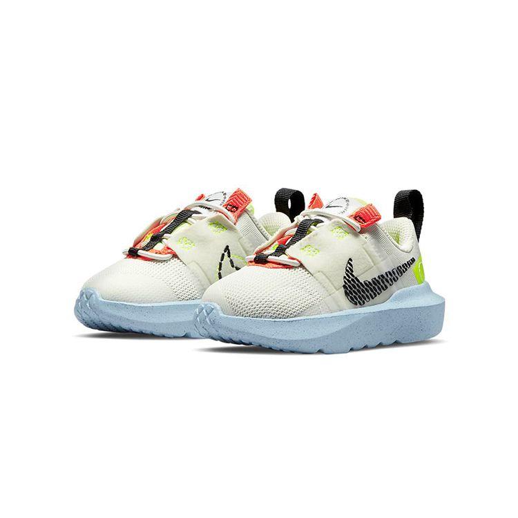 Nike Crater Impact TD Light Bone Stone Baby Sneakers Cream Volt Black DB3553-010