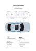 Car Window Sunshade with Sliding Rail and Heat Insulation