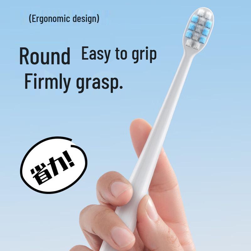 RAOYI Adult Small Head Soft Bristle Toothbrush (2-Pack)