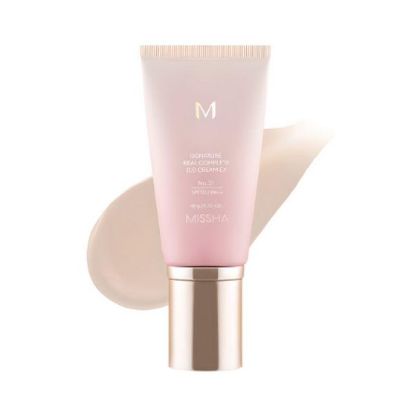 

MISSHA M Signature Real Complete BB Cream EX SPF30 PA++ 45g High Coverage Hydrating BB Cream Natural Flawless K-Beauty Base Makeup No.21 Bright Beige