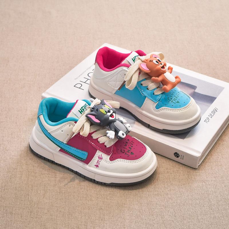 

Мальчиковые спортивные туфли 2025 новая весна мягкая подошва повседневные кеды низкие детские туфли для мальчиков весна и осень среднего и старшего возраста 30