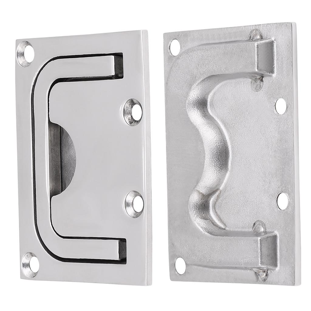 Boat Flush Hatch Locker Cabinet Lift Pull Handle Stainless Steel for Marine Yacht