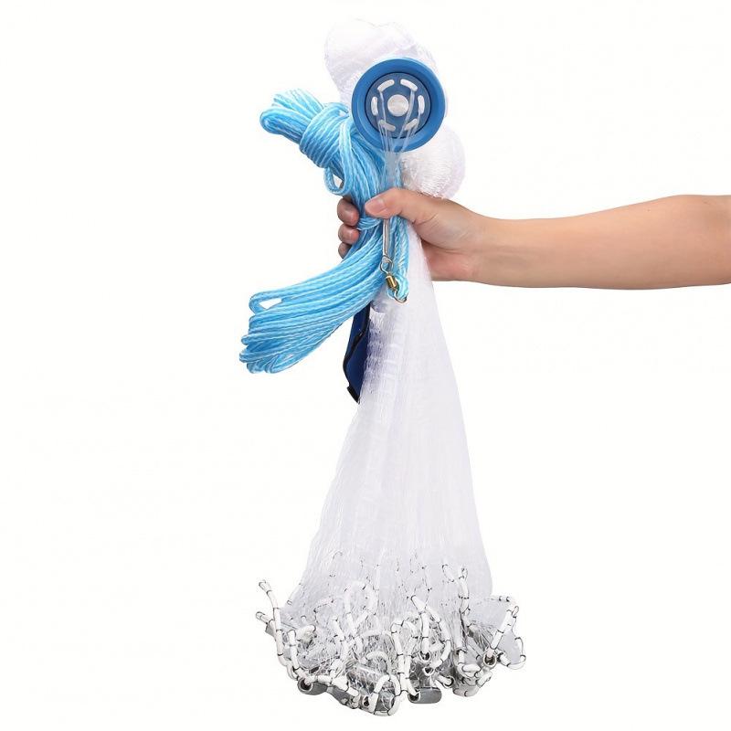 2026 Handmade American Style Heavy-Duty Fishing Net for Cross-Border Dropshipping