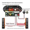 High-Power Stereo Bluetooth Amplifier Board with Dual Channels for Car and Home Audio