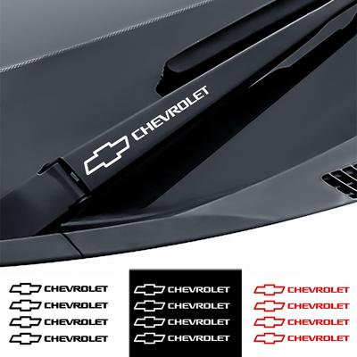 4pcs Reflective Vinyl Car Door Handle Mirror Wiper Stickers Decal Styling For Spark Aveo Colorado Cruze Camaro Malibu